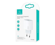 USAMS 1xUSB-C T34 20W 5V-3A PD3.0 Fast Charging biała - 1471726 - zdjęcie 2